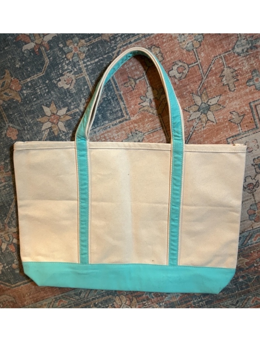 NEW TIFFANY & CO. Vision & Virtuosity Exhibit London Canvas Tote Bag Cream RARE - Picture 5 of 11